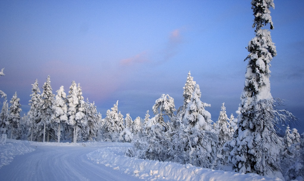 nieve en finlandia